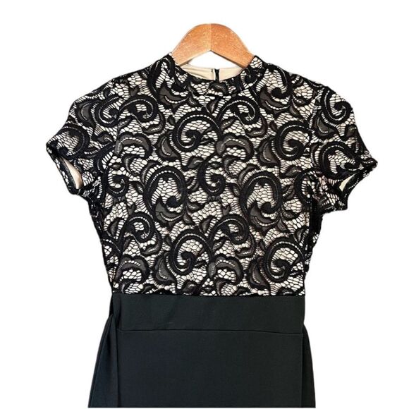NWT! Quiz clothing short sleeve dress with lace top - Picture 2 of 14